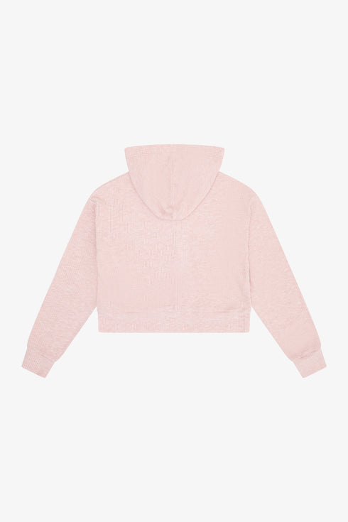 HACCI RIB BOX HOODIE PULLOVER