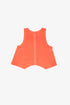 TERRY CLOTH RACERBACK FLUTTER TANK