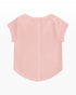 RAYON RIB EXPOSED CAP SLEEVE TEE
