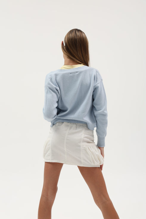 CORDUROY UTILITY SKIRT