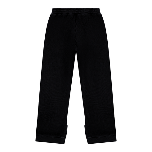 COTTON FLEECE SPLIT HEM POCKET PANT