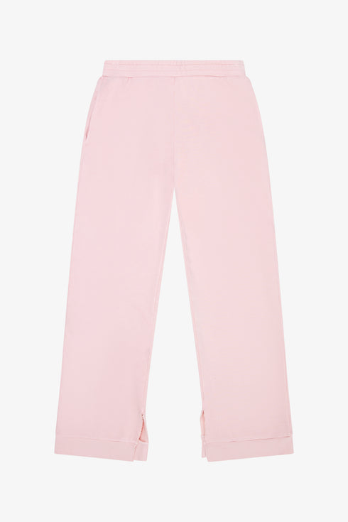 COTTON FLEECE SPLIT HEM POCKET PANT