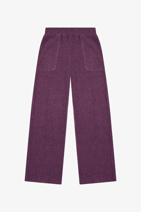 HACCI JERSEY WIDE LEG POCKET PANTS