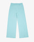 FRENCH TERRY PLEATED WIDE LEG PANT