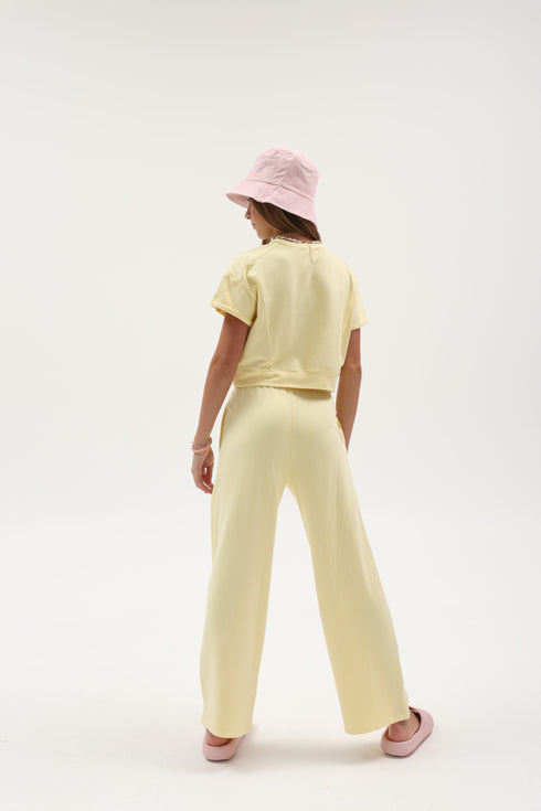 FRENCH TERRY WEEKEND POCKET PANTS