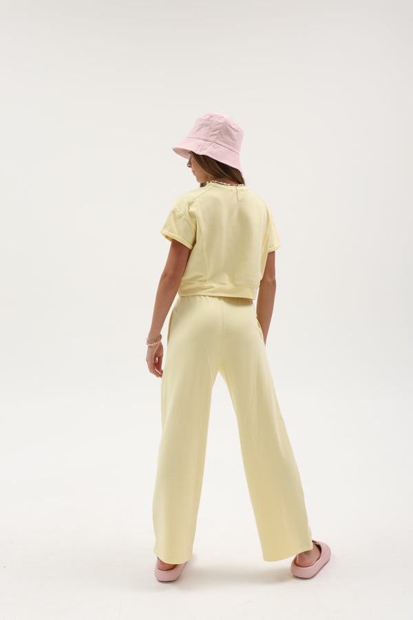 FRENCH TERRY WEEKEND POCKET PANTS