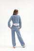 SHERPA CROPPED BUTTON DOWN CARDIGAN