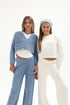 SHERPA CROPPED BUTTON DOWN CARDIGAN