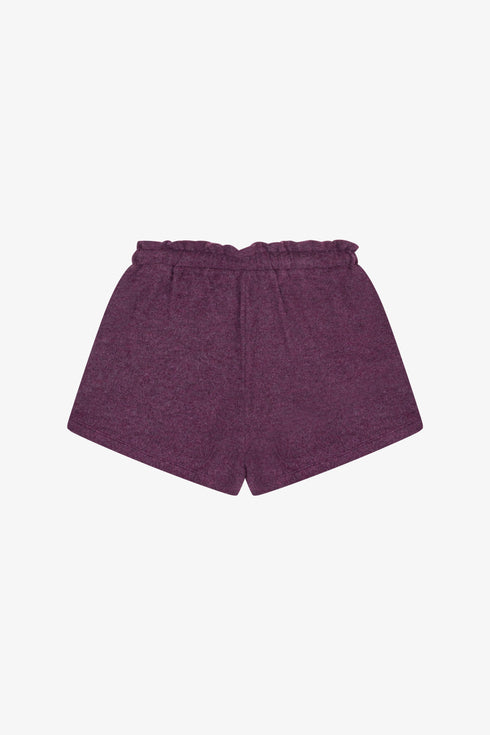 HACCI JERSEY HIGH WAIST DRAWSTRING SHORTS