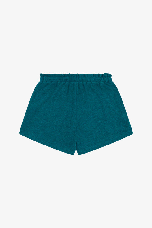 HACCI JERSEY HIGH WAIST DRAWSTRING SHORTS