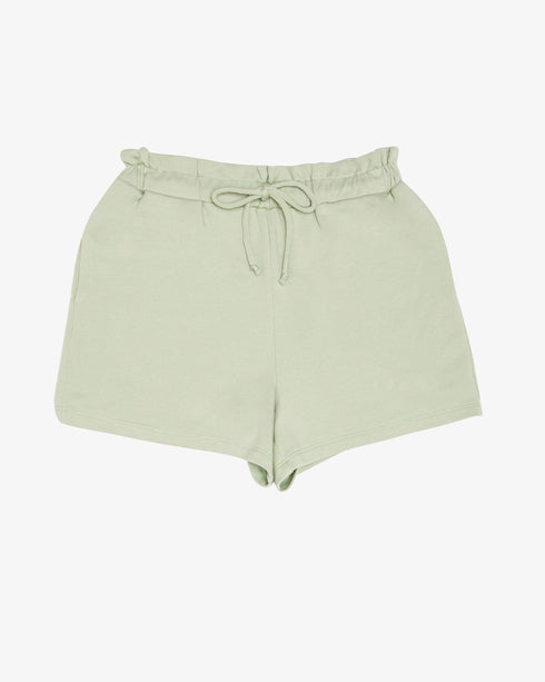 FRENCH TERRY PAPERBAG SHORTS
