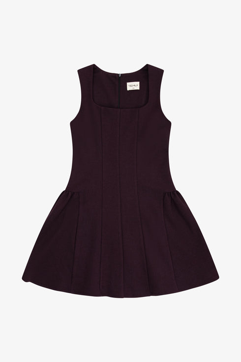 PONTI SKATER DRESS