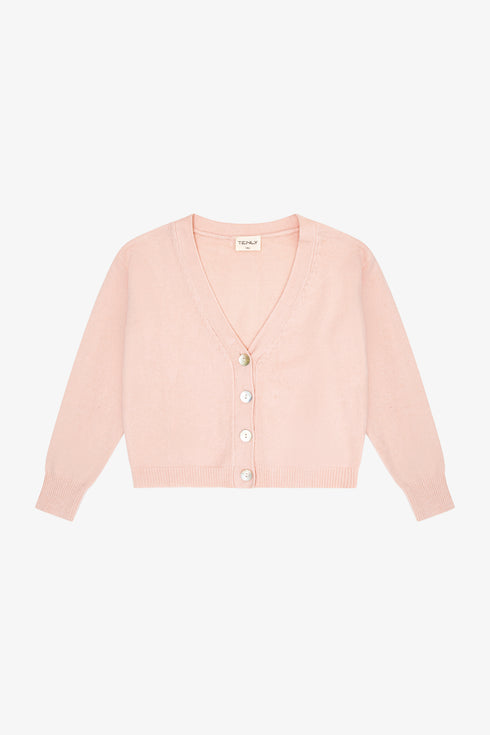V NECK BUTTON DOWN CARDIGAN
