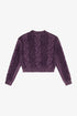 CABLE KNIT CROP SWEATER