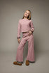 HACCI RIB WIDE LEG PANT